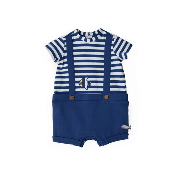 Original Marines,Italy - 60% Off  - US Seller -COTTON SHORT SLEEVES BOY JUMPSUIT - Picture 1 of 6